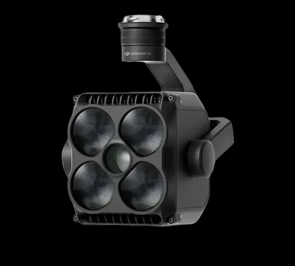 Zenmuse S1 — LEP-Scheinwerfer für die Matrice 400