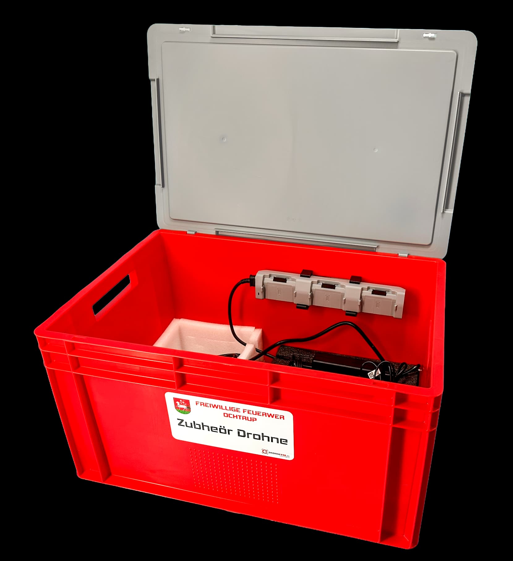 EuroBox inkl. Halterung für Ladeschale M4TD